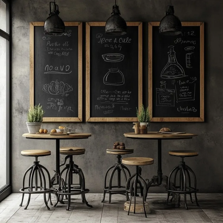 Creative Wall Decoration Ideas: Gallery Of Blackboard Art