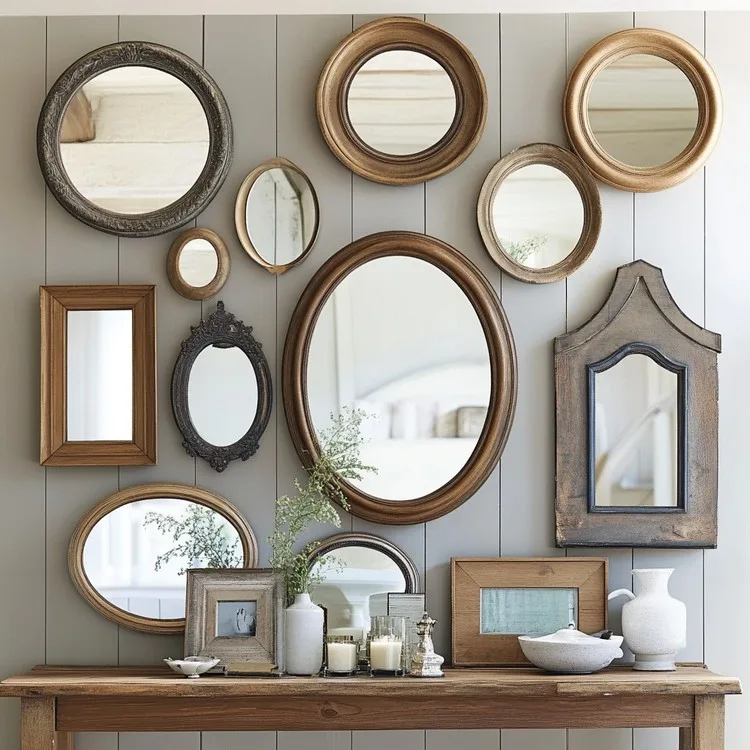 Interior Wall Decor Ideas: Mirror Collection