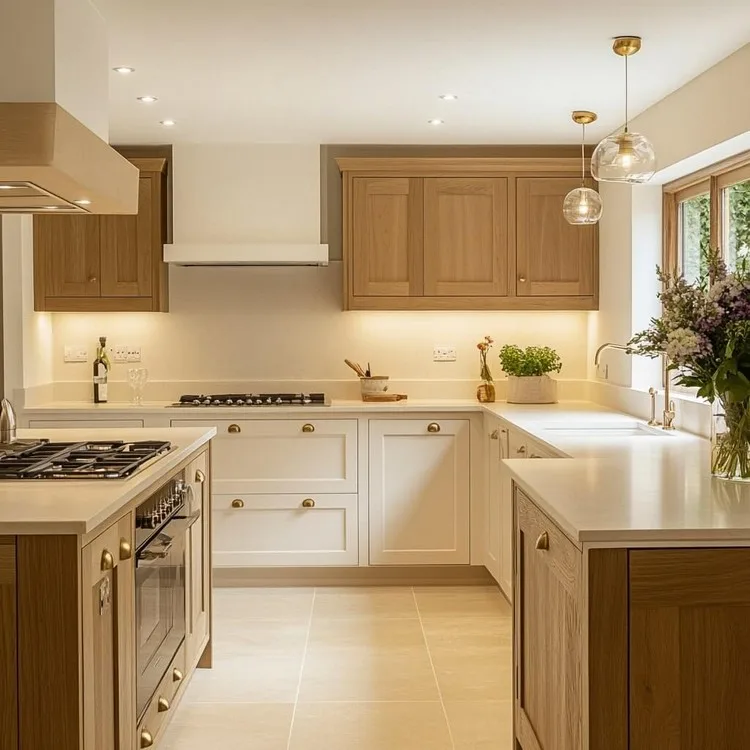 Beige Hues- warm kitchen furniture colour