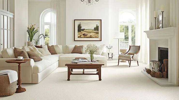 Creamy White Colour for House Interiors