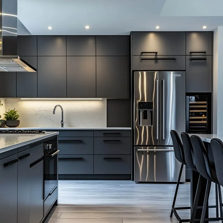 Grey for Timeless Elegance- Classic kitchen furniture colour