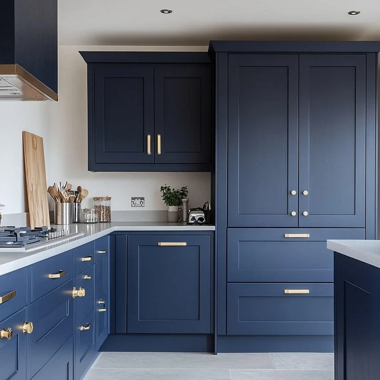 Tranquil Blue- soothing kitchen room colour