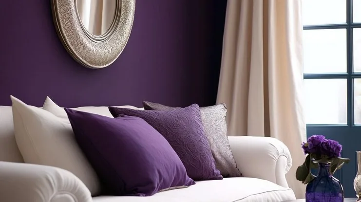 Violet and Cream: Colour Schemes for Home