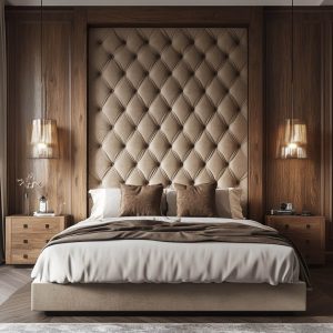 Bold Bed Headboard Design Ideas for Double Beds