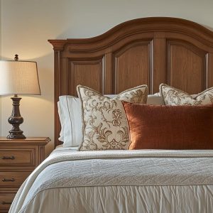 Classic Wood Bed Headboard Design That Never Fails