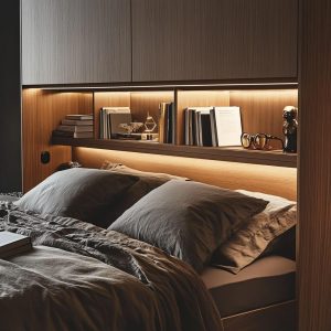 Smart Storage Features in Bed Headboard Design