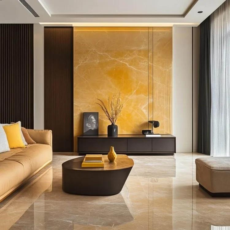 Yellow Siena Colour Marble Design for Home
