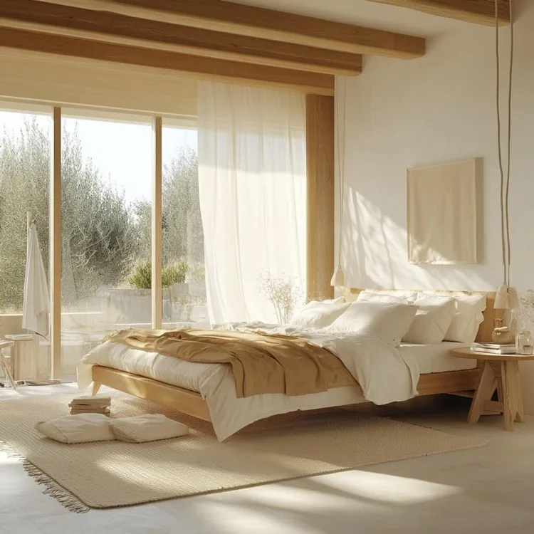 simple bedroom design inspiration: Brighten Up with Natural Light