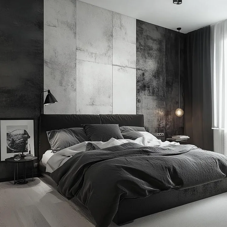 simple room design inspiration: Add Charm with Monochrome Decor