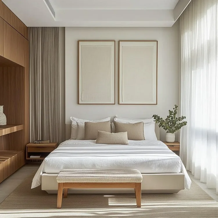 simple room design inspiration: Embrace Clean and Clutter-Free Interiors