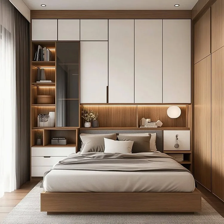 simple room design inspiration: Explore Vertical Storage Solutions
