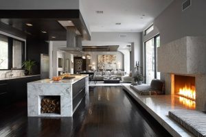 Easy Flow Between Kitchen and Living Areas