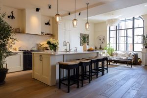 Italian Kitchens That Open Into Other Rooms