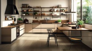 Open Shelves in Italian Kitchens