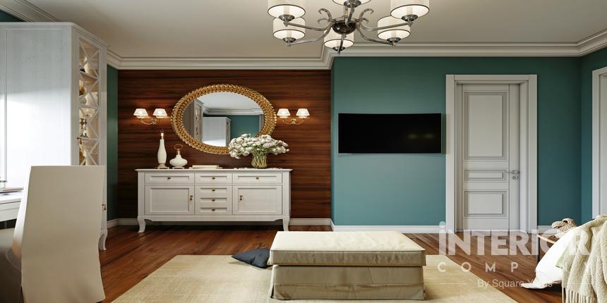 FRENCH-STYLE-DRAWERS in Bed Back Wall Design 