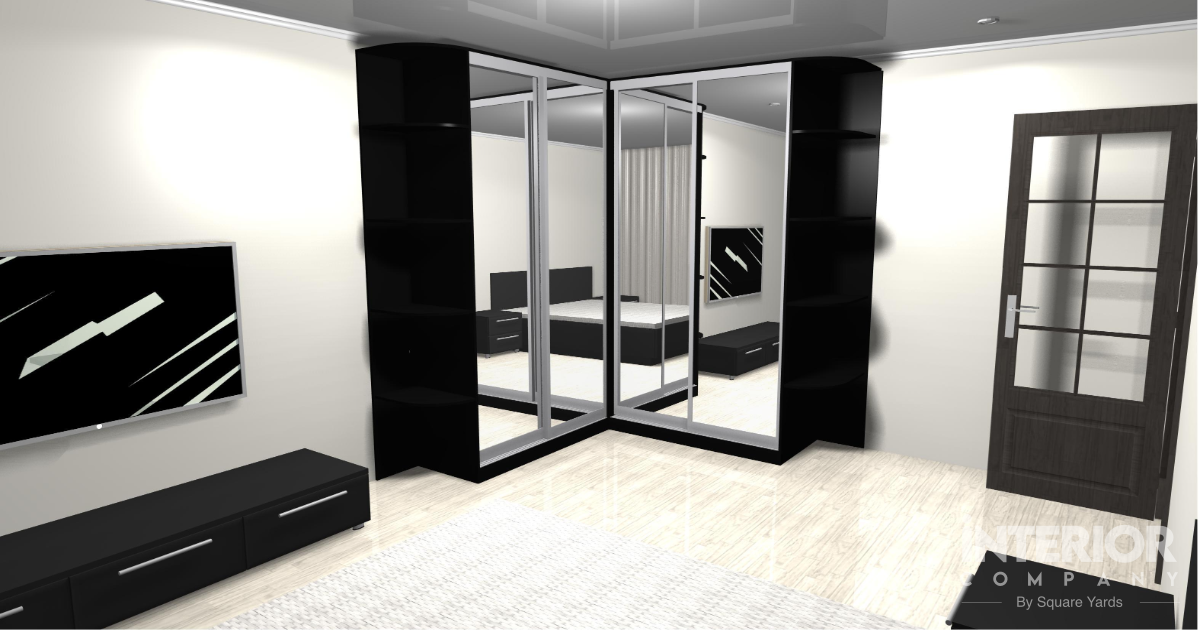 Keep It Chic with Mirrored Sliding Wardrobes