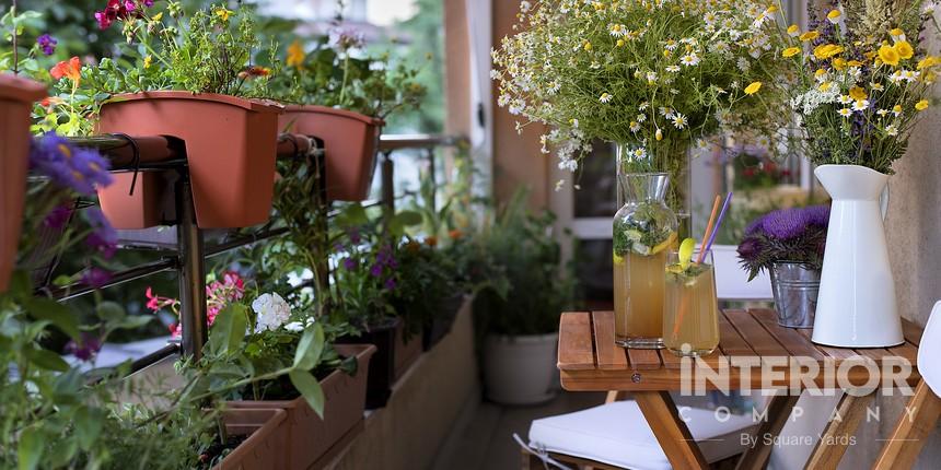 Create Italian Style Garden Balcony