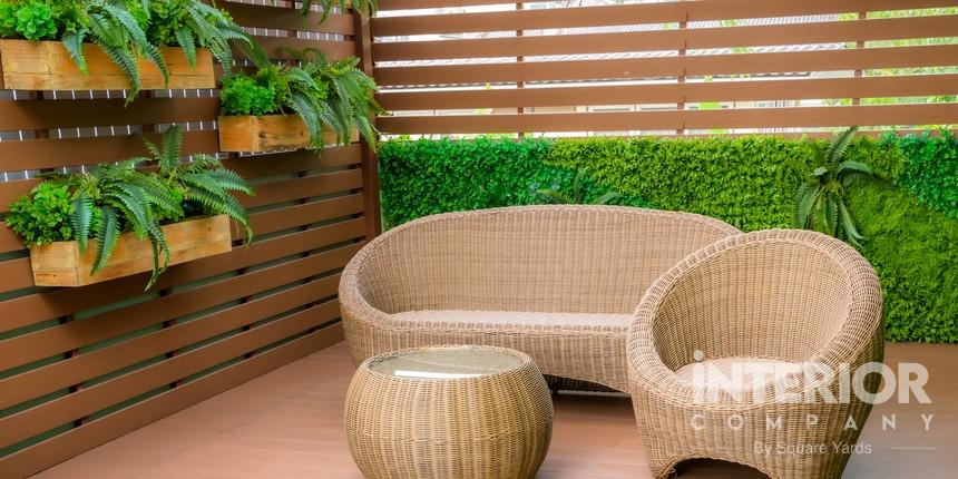 Modern Comfortable Garden Balcony