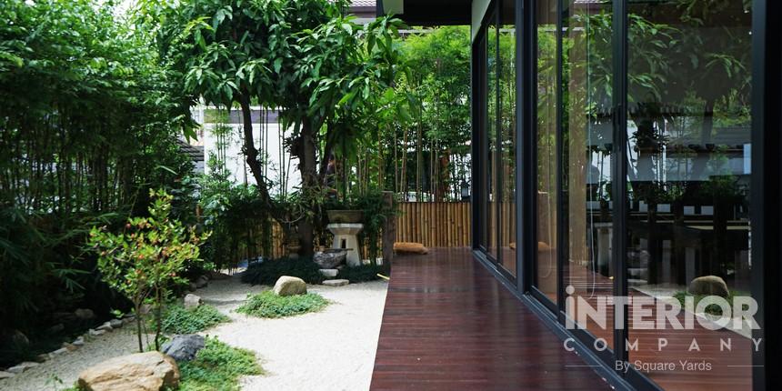 Tranquility in Balcony Zen Garden