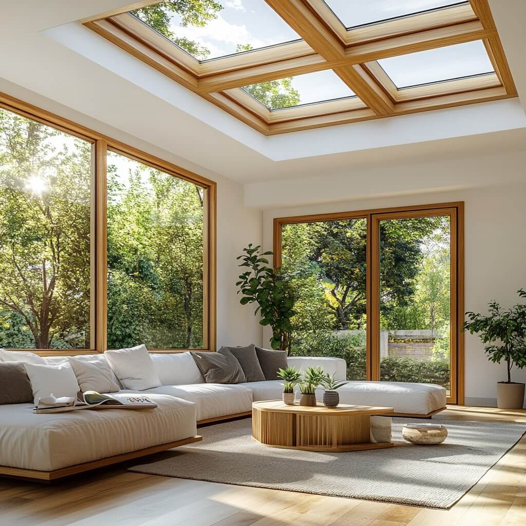 Brighten Interiors with Skylights