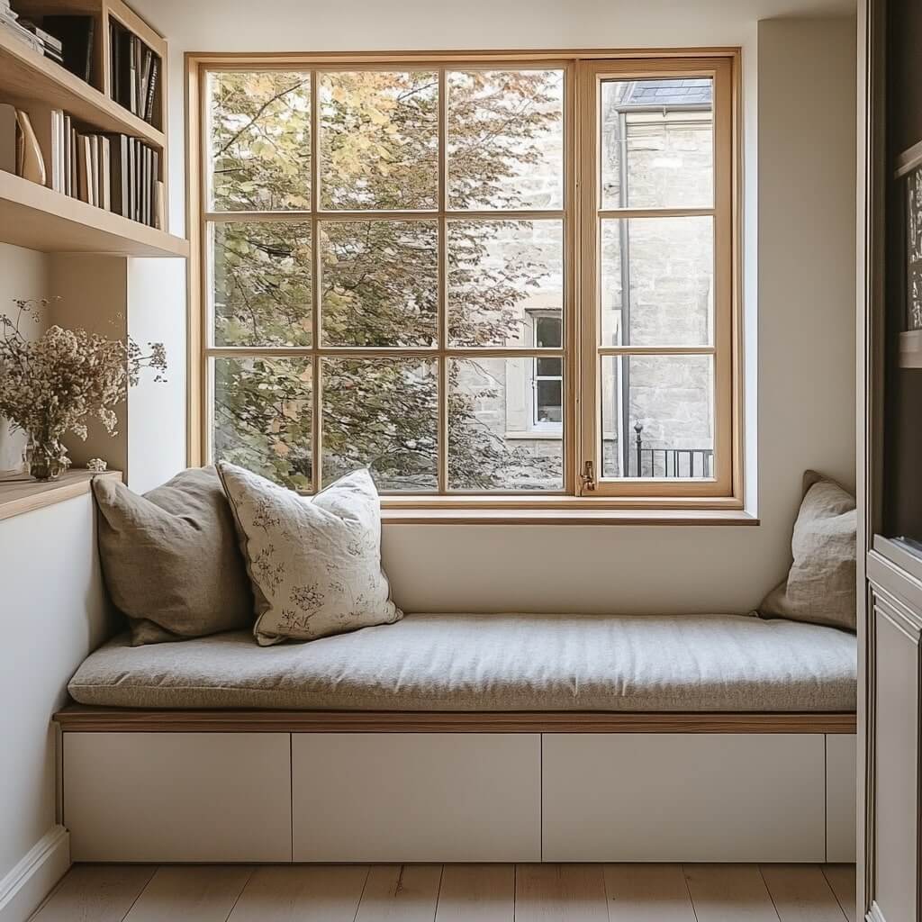 Create a Cozy Window Seat Nook