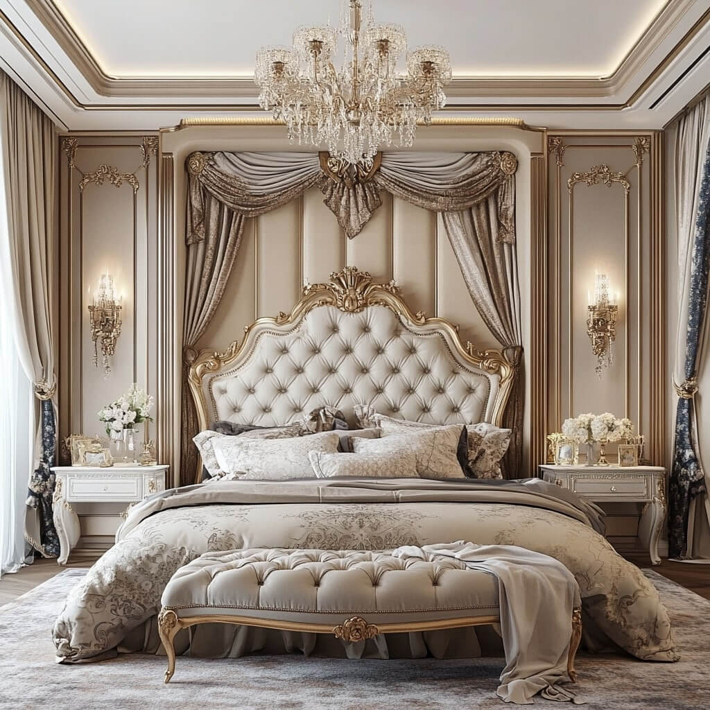 Go Regal with a Grand Headboard