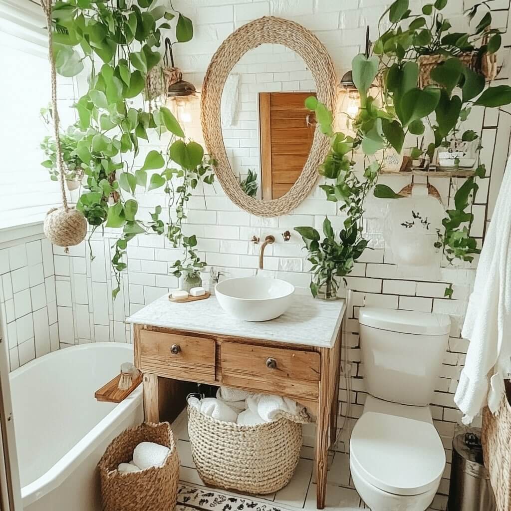 Style Bathrooms with Boho Vibes