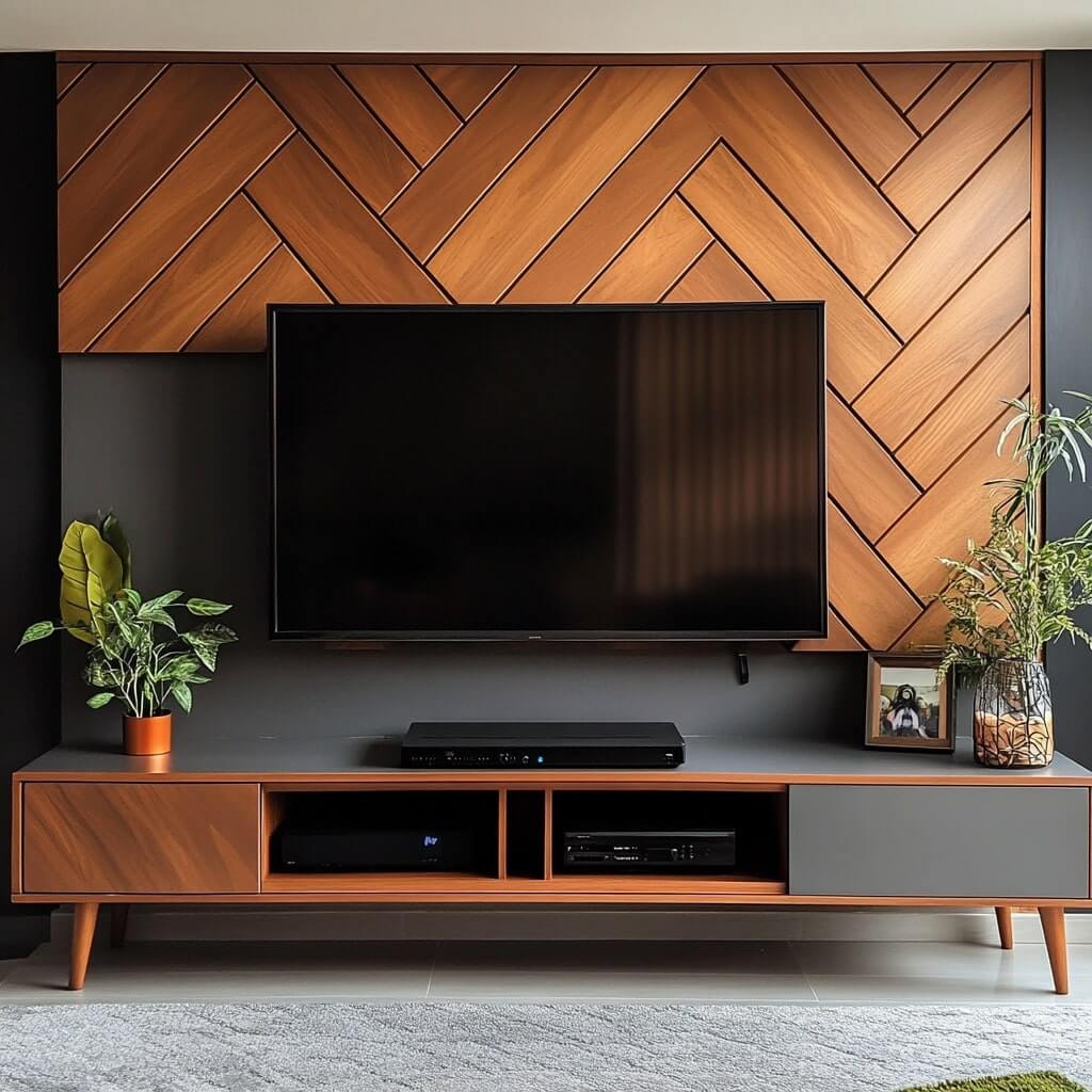 TV Walls that Marry Form & Function