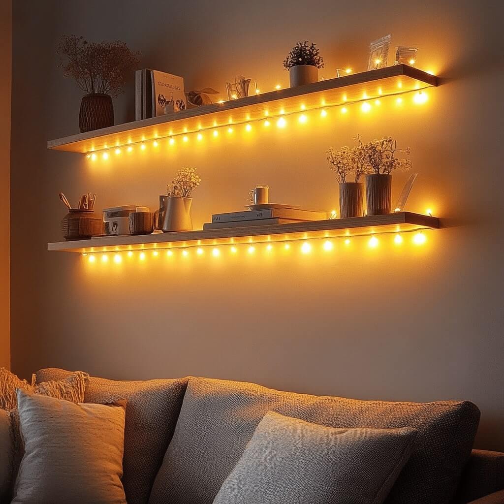 Use Glow Lights for a Serene Feel