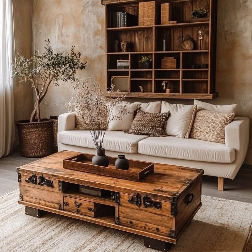 Vintage Wooden Furniture with Purpose