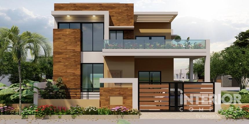 two storeyed small house design