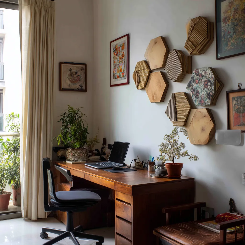 DIY Wall Art Ideas for Home Office