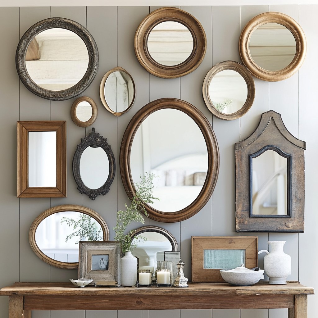 Interior Wall Decor Ideas: Mirror Collection