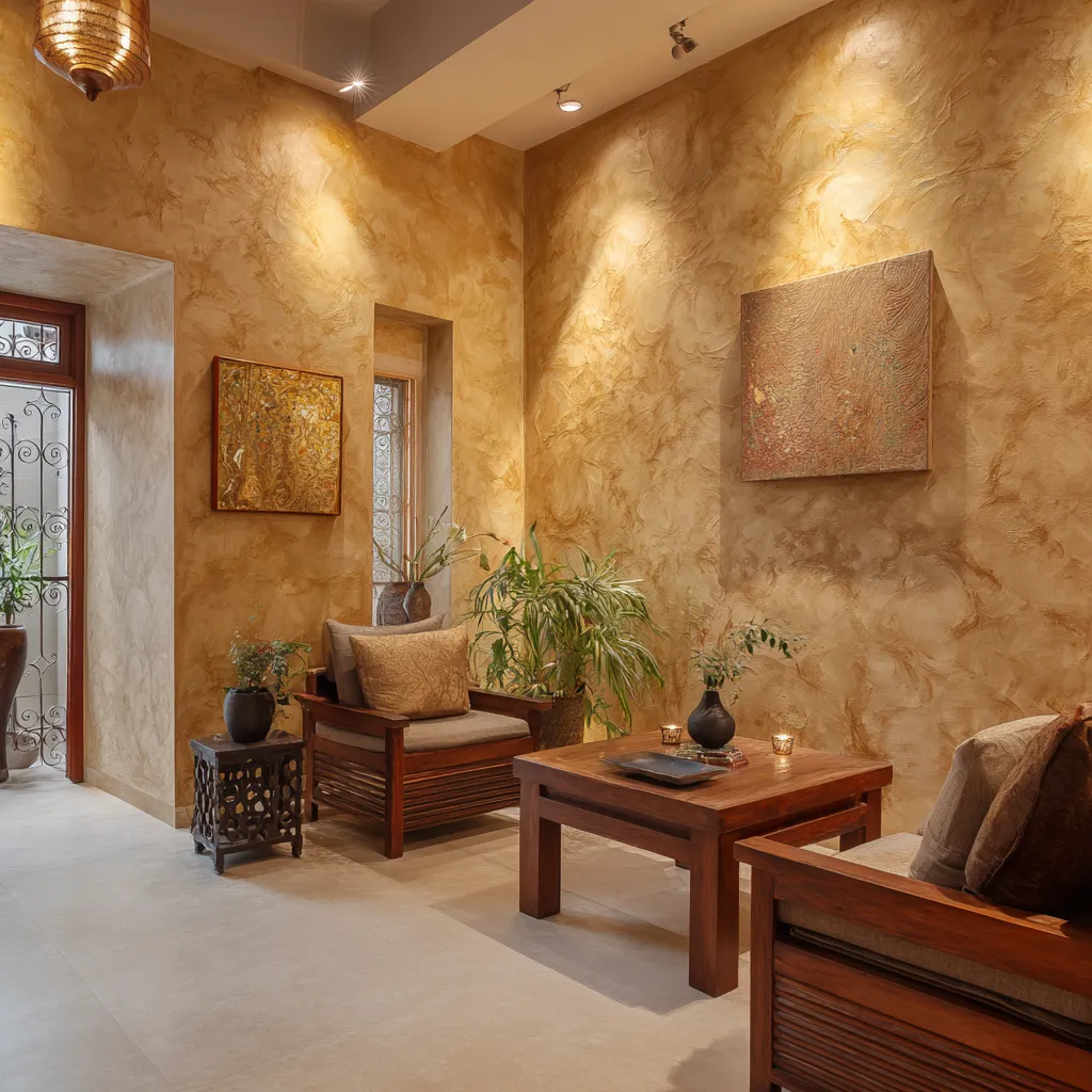 Mediterranean-style Wall Decor Ideas for Small Sitting Room