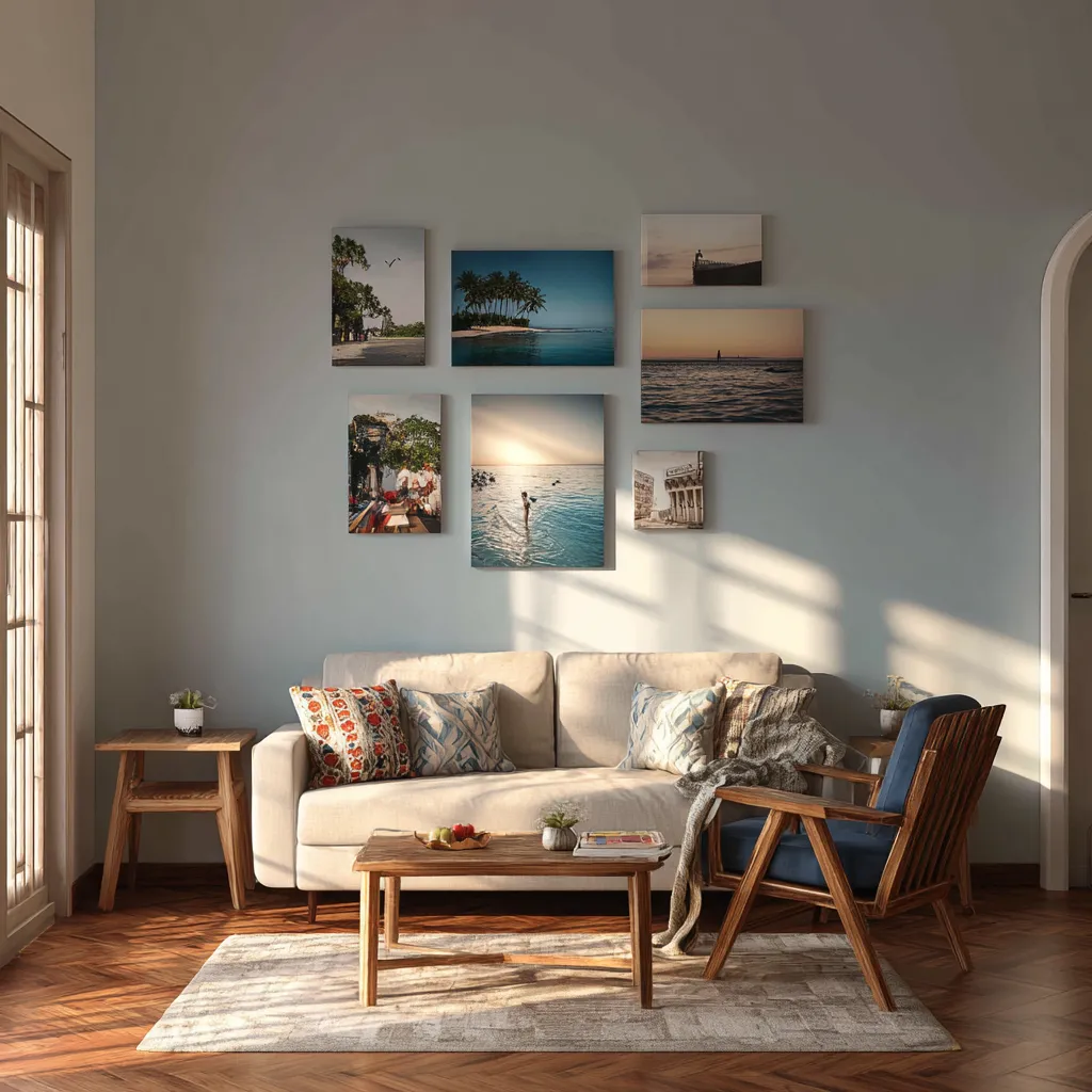Personalised Canvas Print Ideas for Living Room Walls