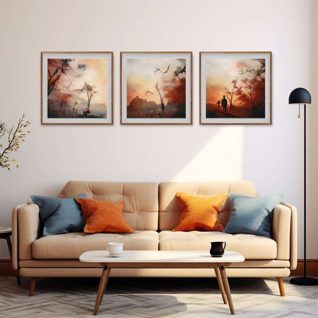 Add Wall Art - Small Living Room Themes