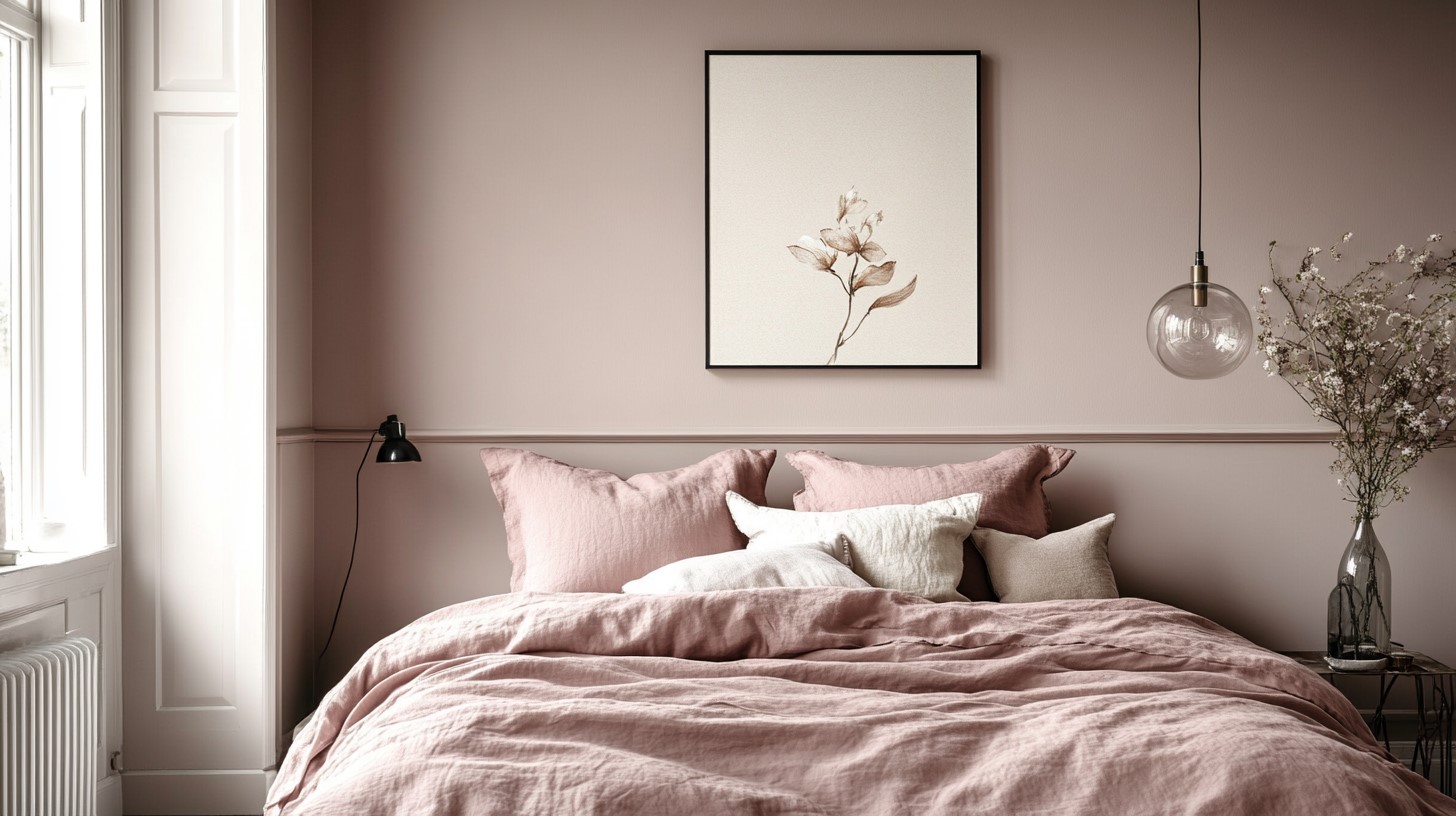 Dusty Pink Wall Colour for House