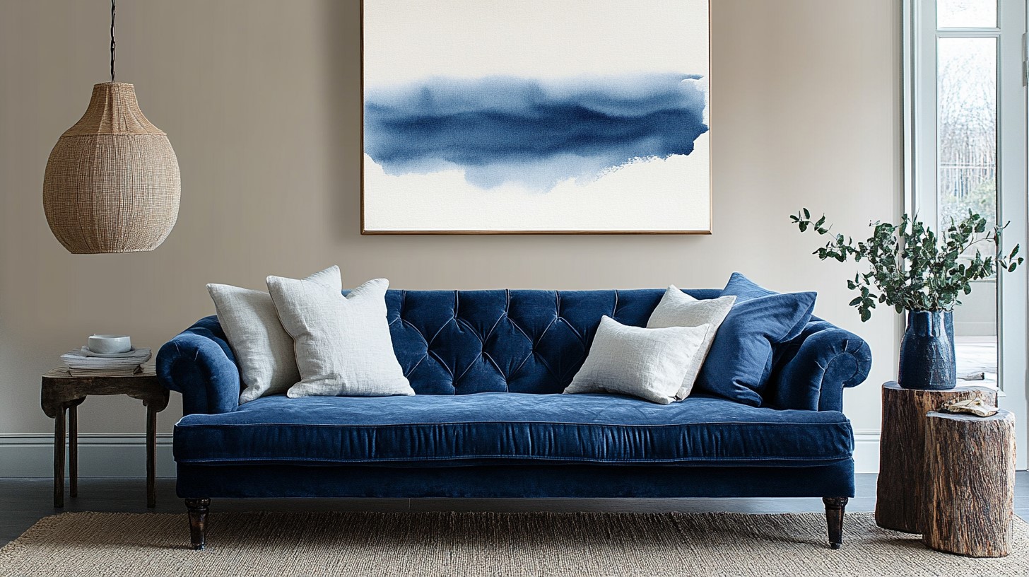 Indigo and Beige: Colour Design for Home