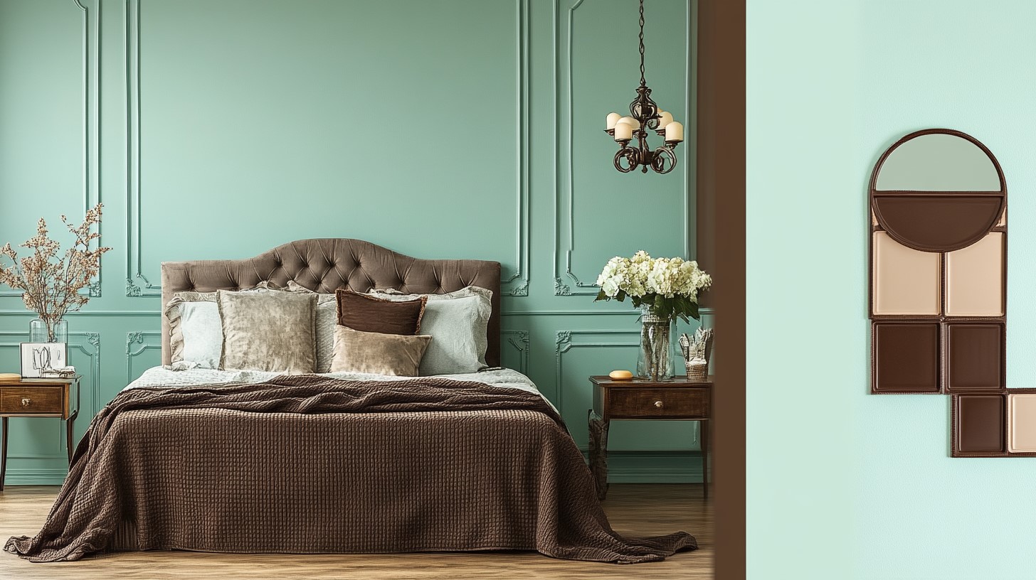 Mint and Chocolate: Colour Combination for Interiors