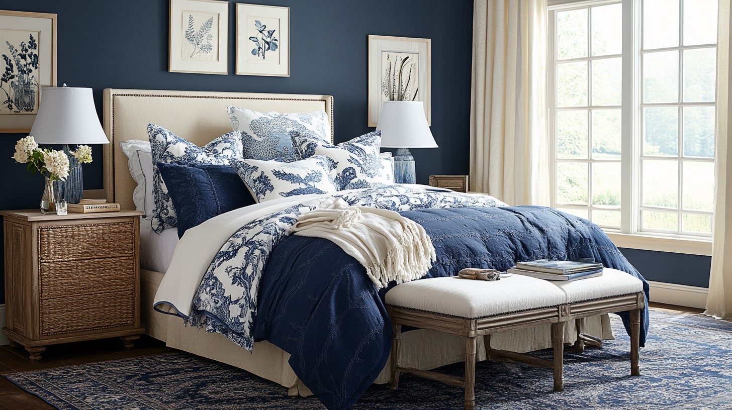 Navy and Cream: Colour Combination for Home