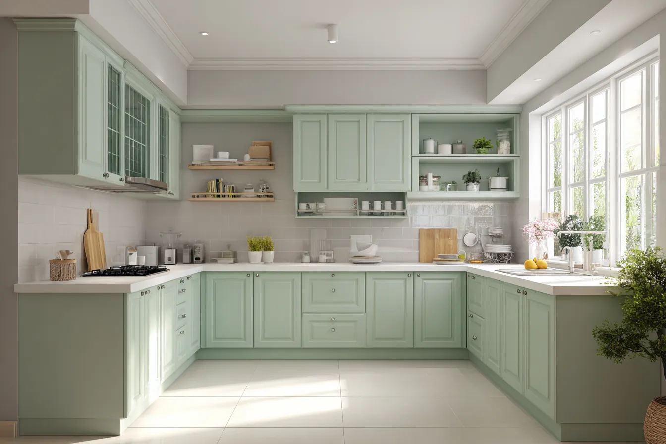 Pastel Kitchen Kitchen Colour Scheme