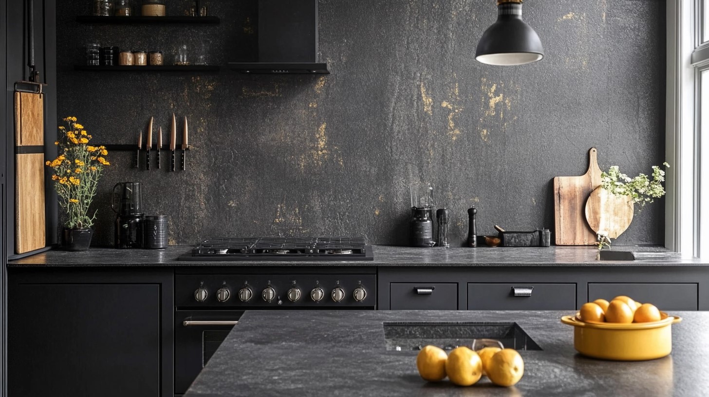 Slate Grey Colour Design for Home Interiors