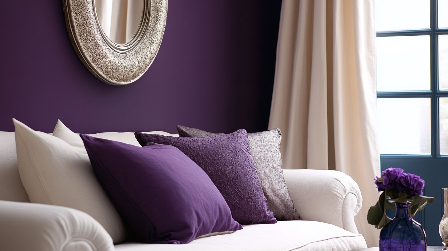 Violet and Cream: Colour Schemes for Home