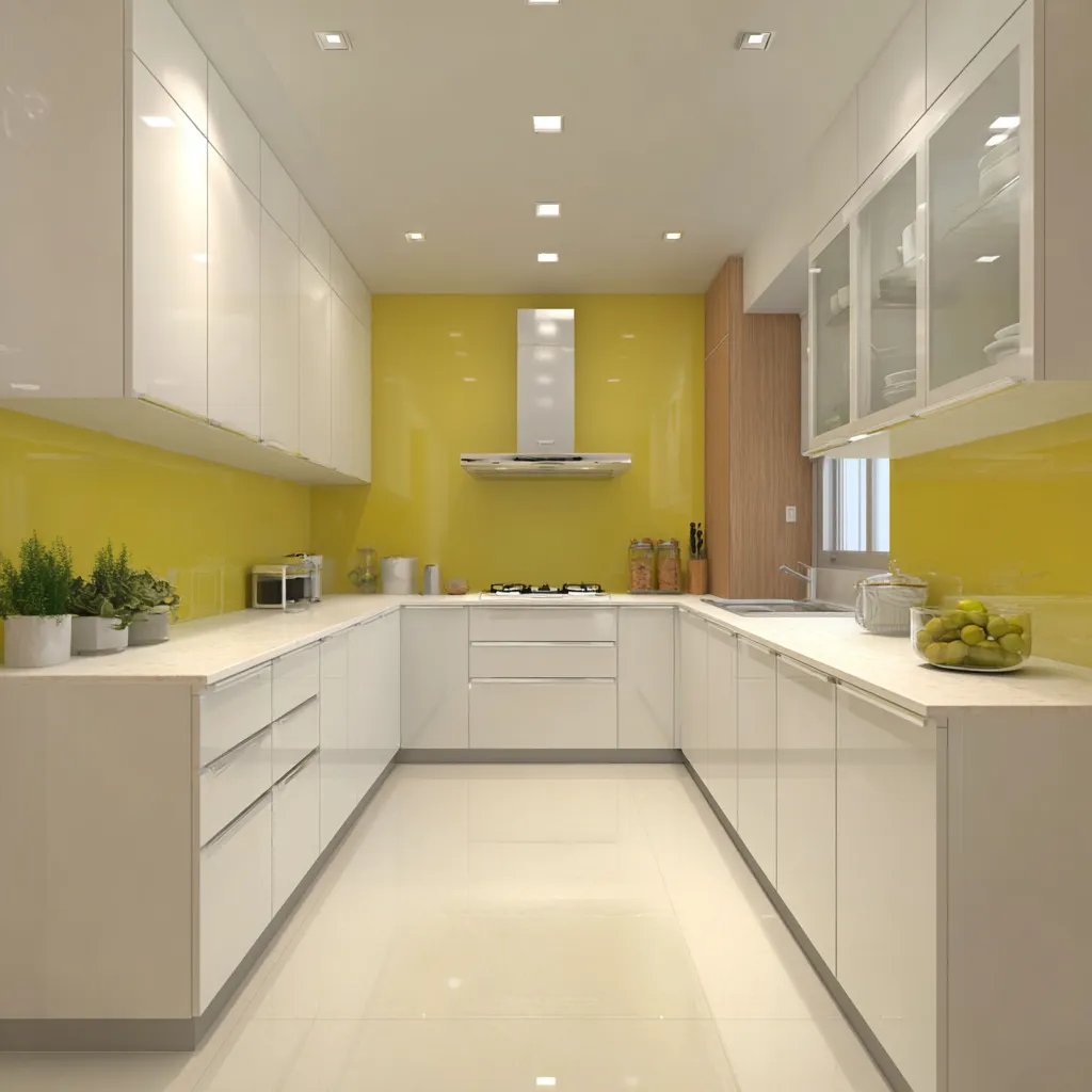 Wall Colour Combination for Kitchen