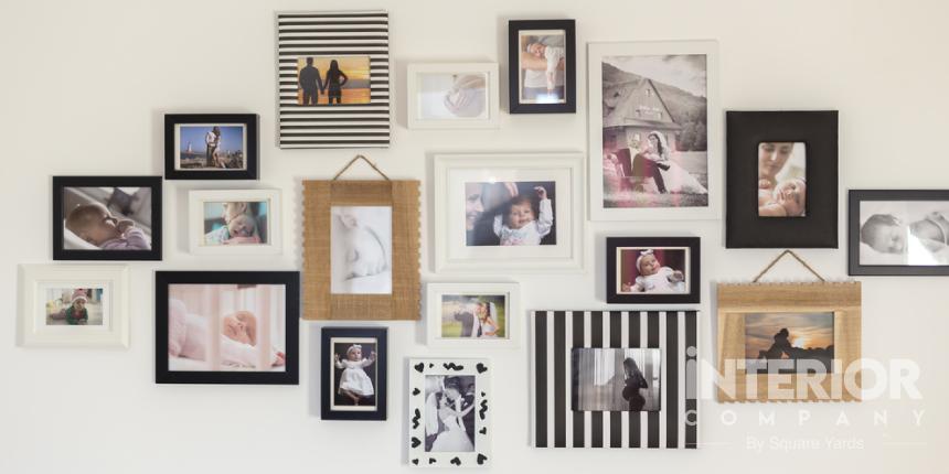 Settle for a Family Photo Gallery Wall