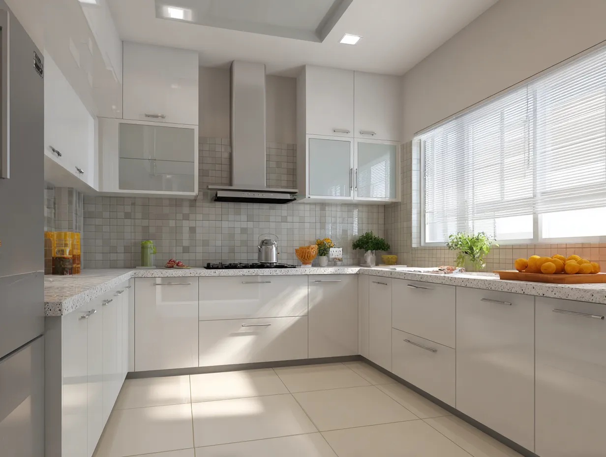 Straight-Line Box Kitchen Chimney Design