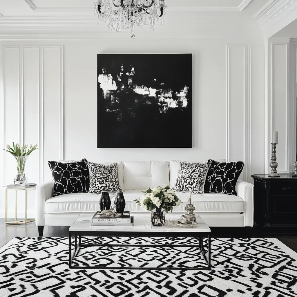 Black and White Living Room Wall Black and White Paint Colours for Sitting Room