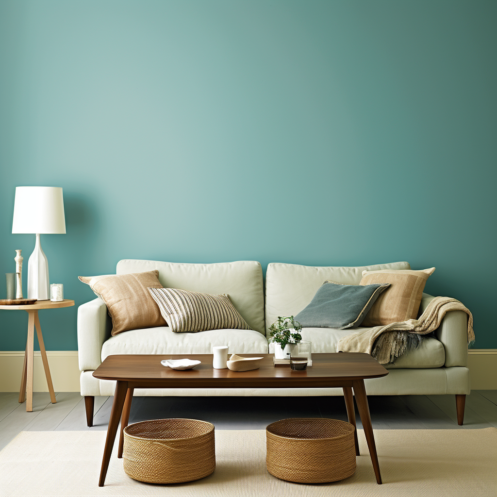 Blue Bay Colors for Living Room