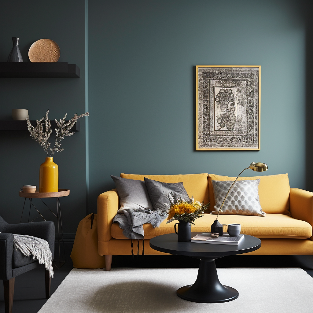Ironside Paint Color for Living Room Walls