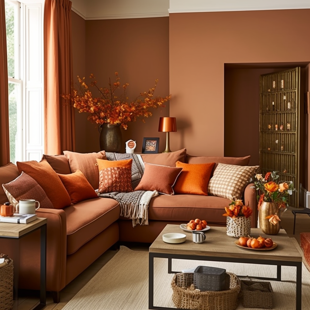 Spiced Cider Best Colors for Living Room Walls